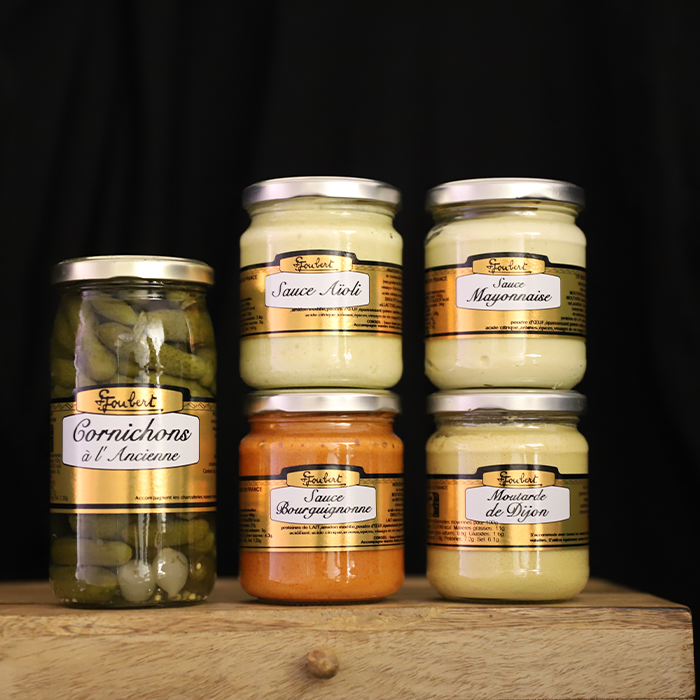 sauces cornichons joubert